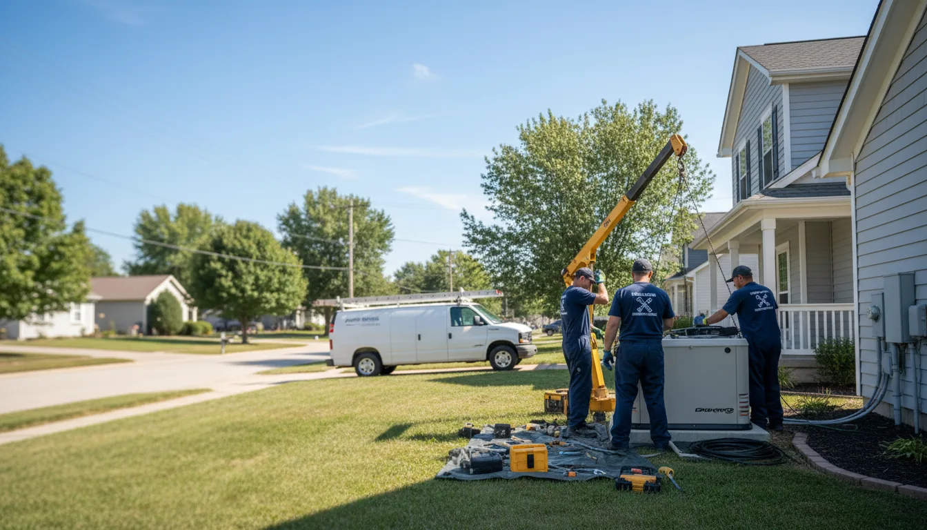 Generator Installation in Custar, OH near me